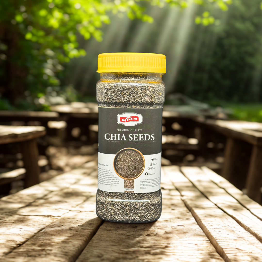 chia seeds bottle