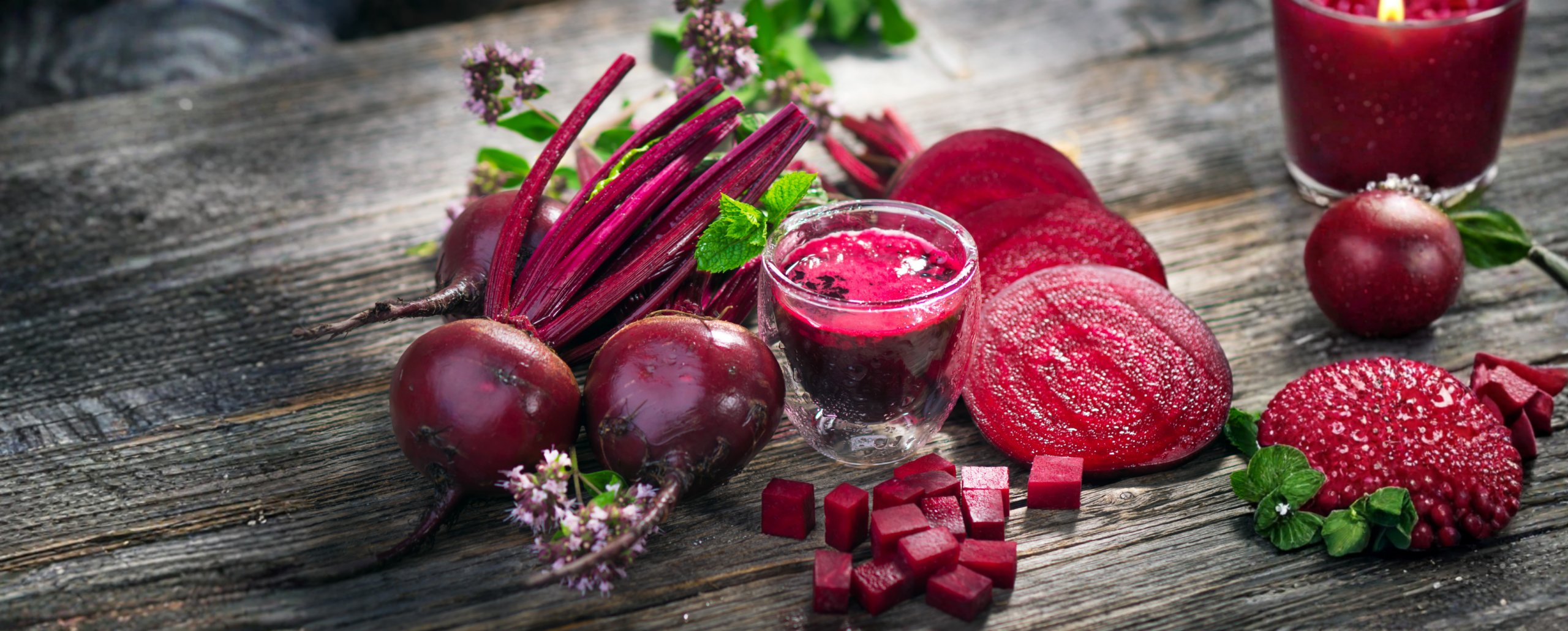 Beetroot powder face pack for skin care